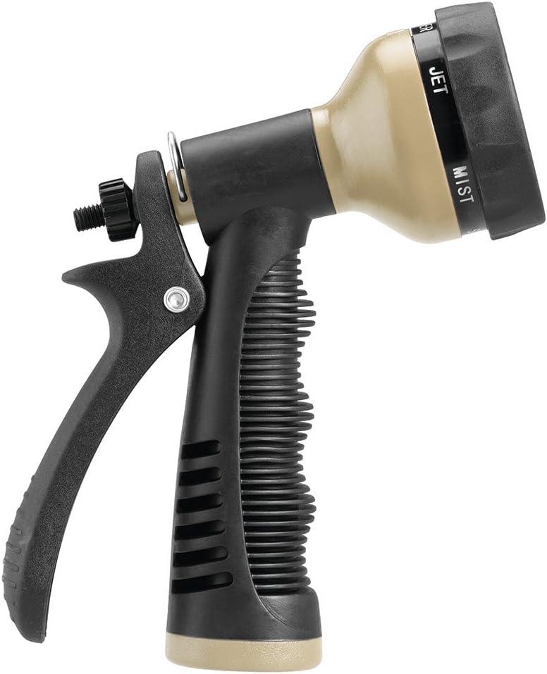 image:imageOrbit 27862 25Foot Coil Hose with Nozzle GreenTan