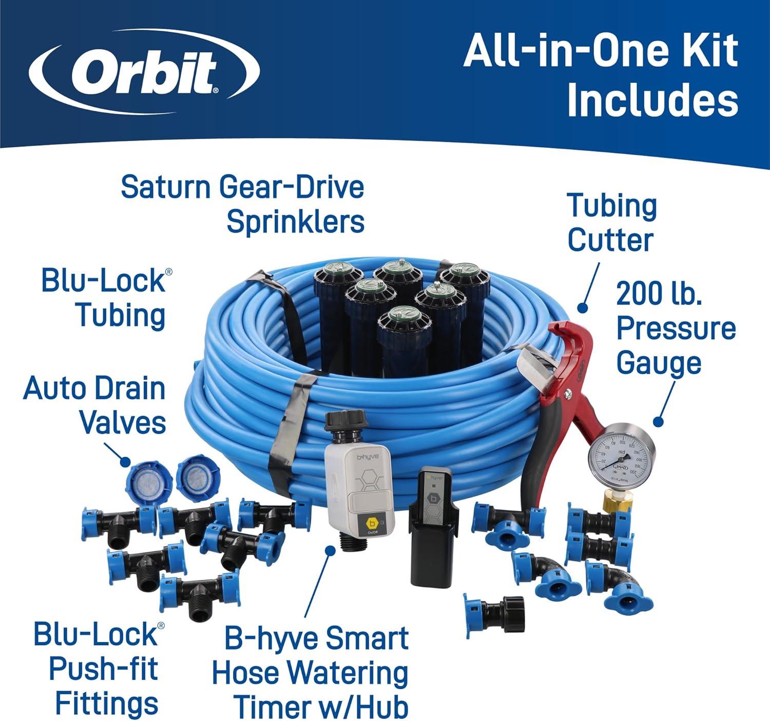 image:imageOrbit 50021 2Zone AllinOne Automatic Watering SystemSprinkler System