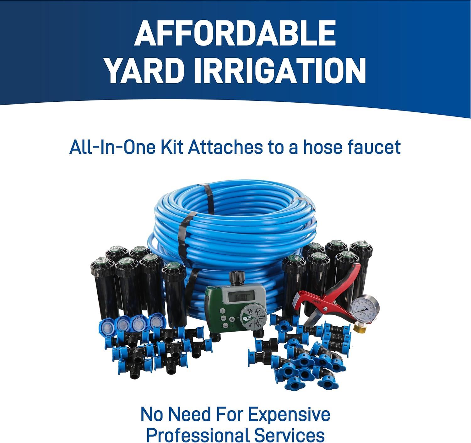 image:imageOrbit 50021 2Zone AllinOne Automatic Watering SystemSprinkler System