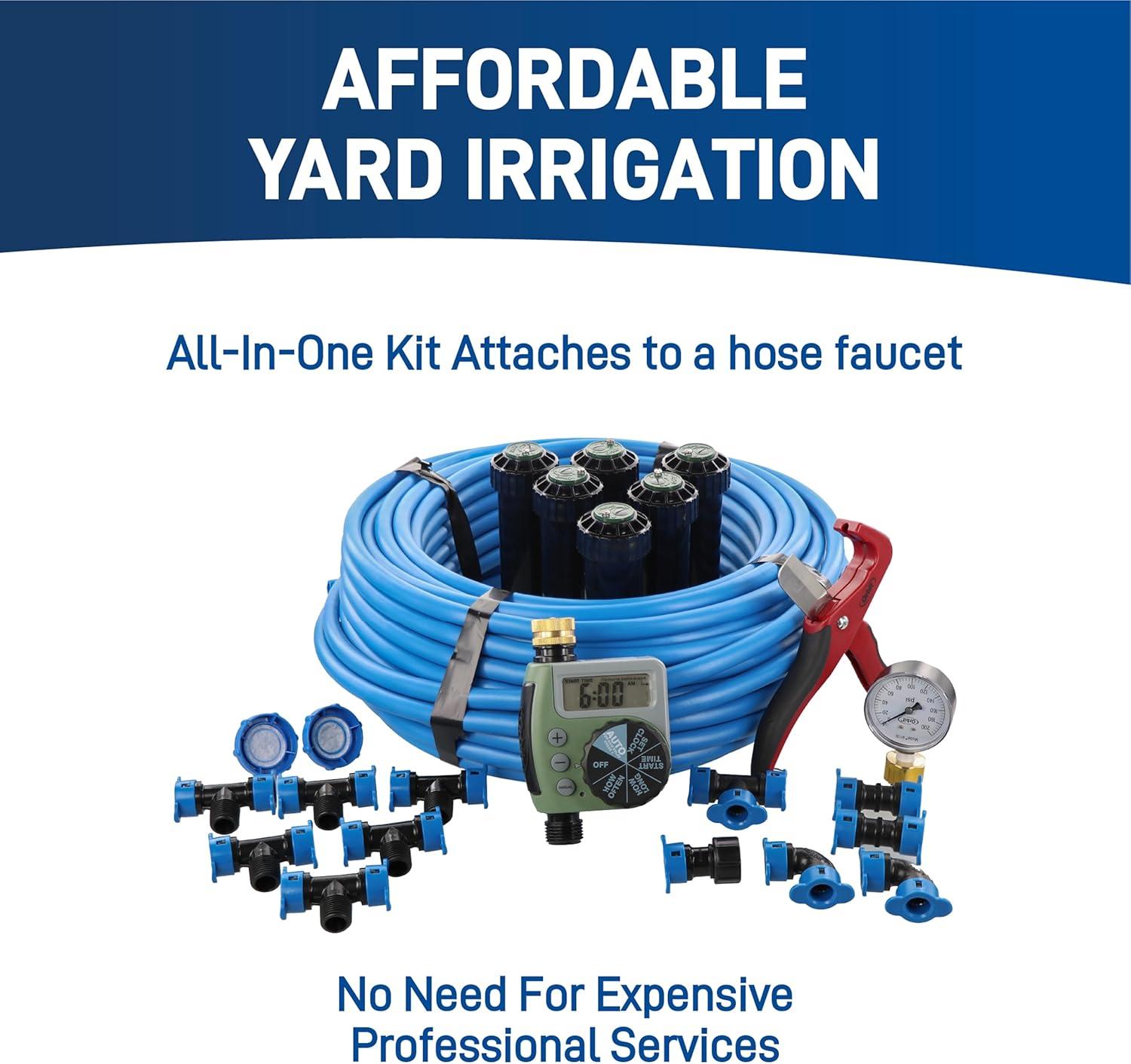 image:imageOrbit 50021 2Zone AllinOne Automatic Watering SystemSprinkler System