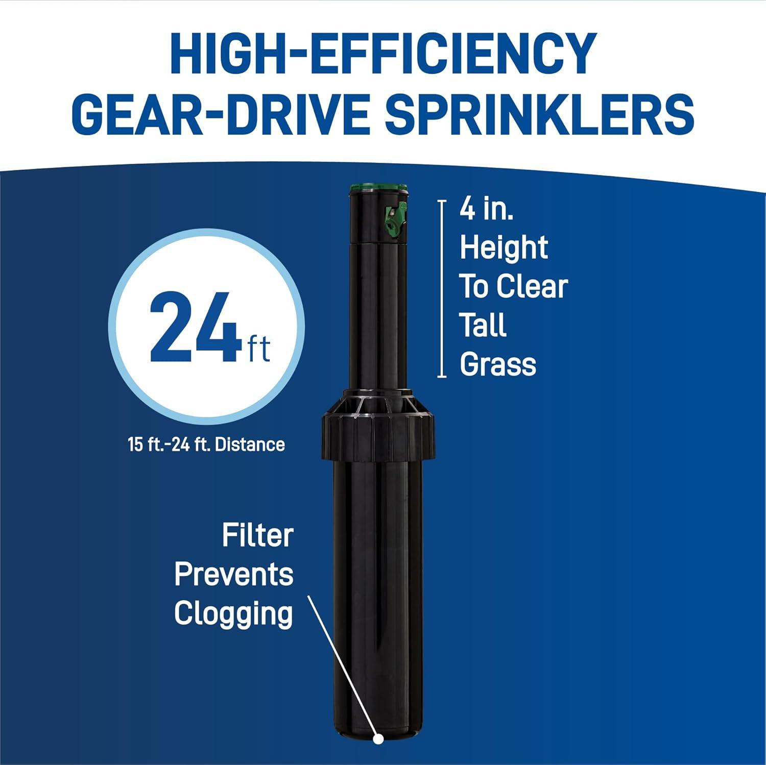 image:imageOrbit 50021 2Zone AllinOne Automatic Watering SystemSprinkler System