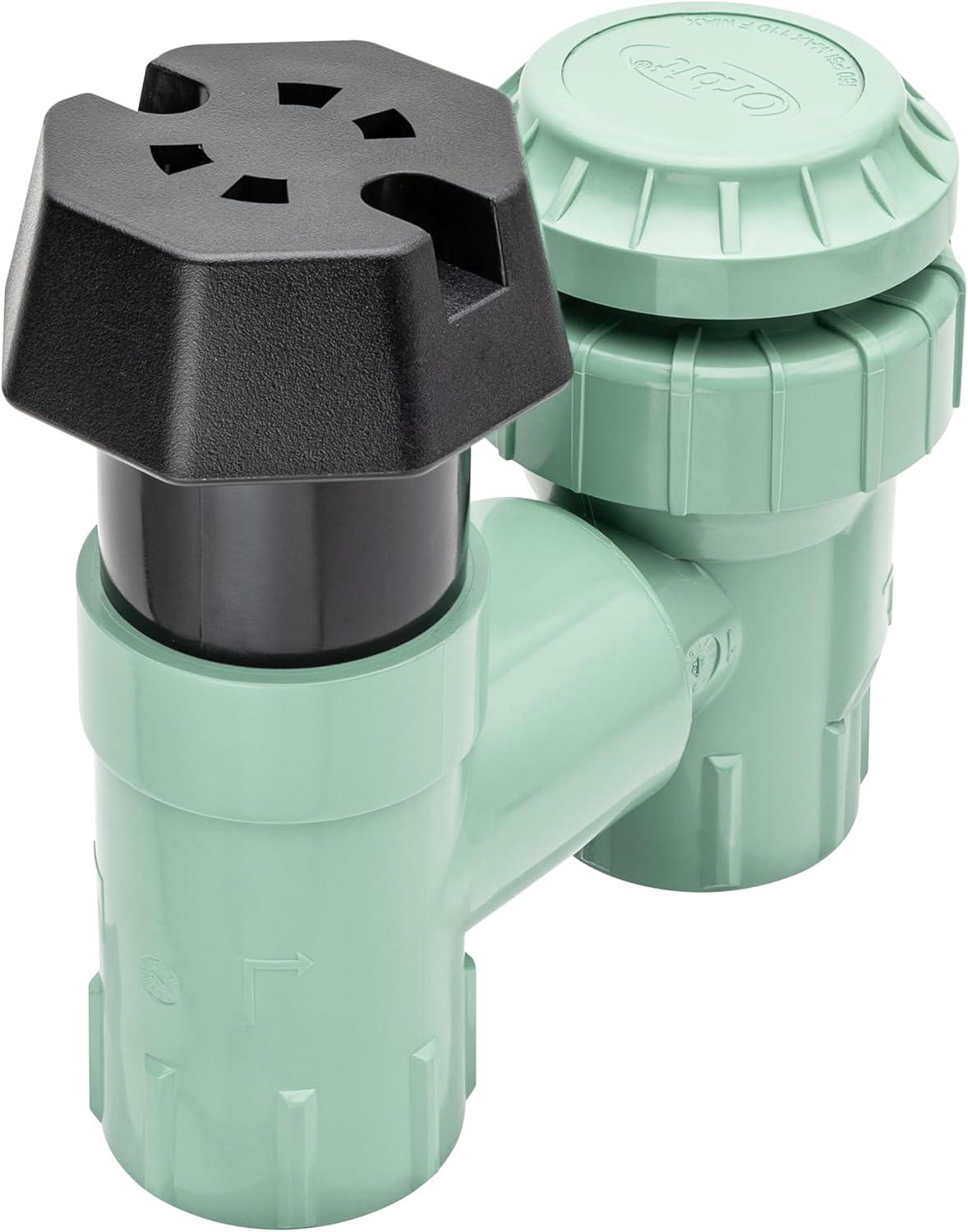 image:imageOrbit 51016 34 FPT Brass Manual AntiSiphon Sprinkler ValvePlastic