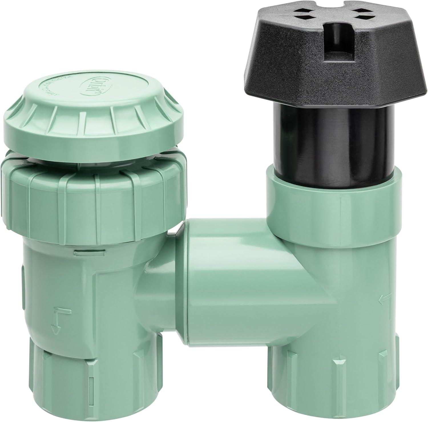 image:imageOrbit 51016 34 FPT Brass Manual AntiSiphon Sprinkler ValvePlastic