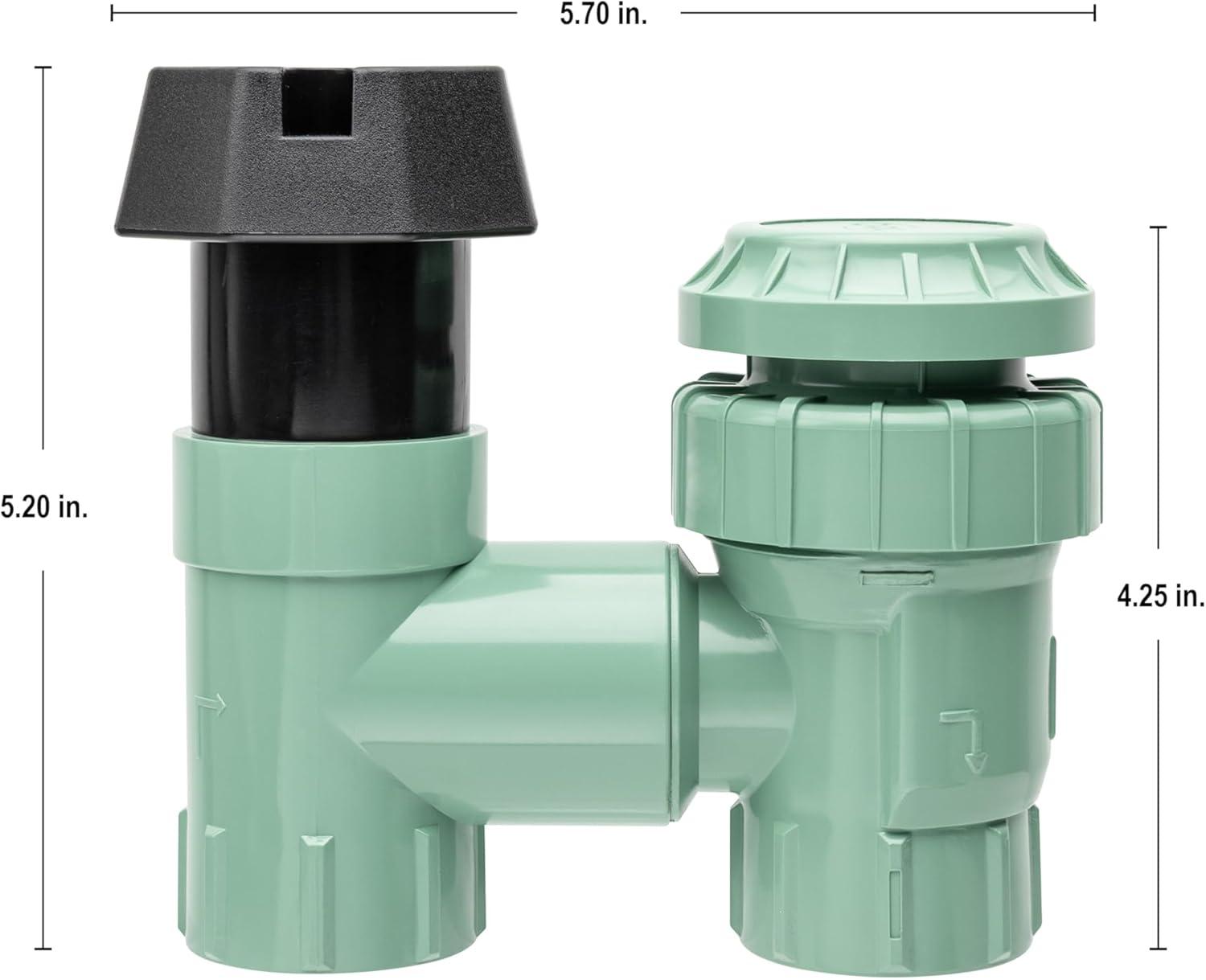 image:imageOrbit 51016 34 FPT Brass Manual AntiSiphon Sprinkler ValvePlastic
