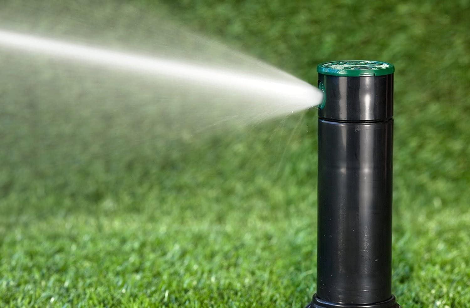 image:imageOrbit 55662 Voyager II Professional 4 Adjustable PopUp Gear Drive Rotor Sprinkler Spray Head 40 to 360 Pattern 25 52 Spray Distance Ten Bonus nozzles IncludedBlack10Pack