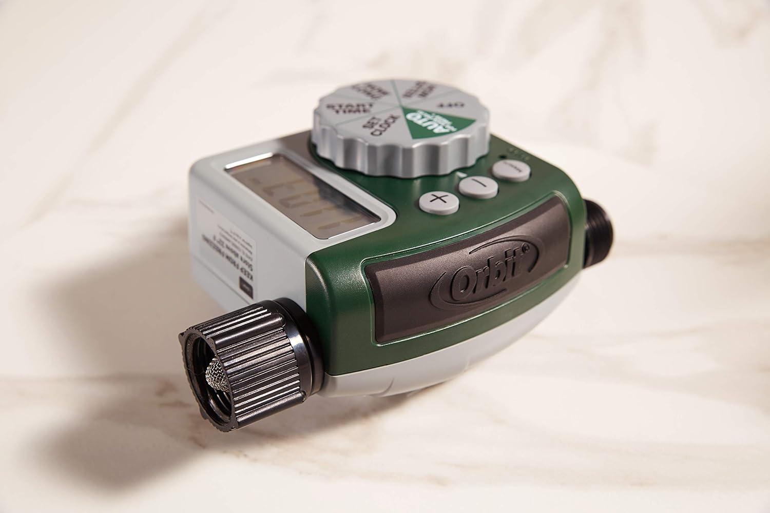 image:imageOrbit 56233D 3Outlet Digital Watering Timer 3 valves Black and Gray1 Outlet