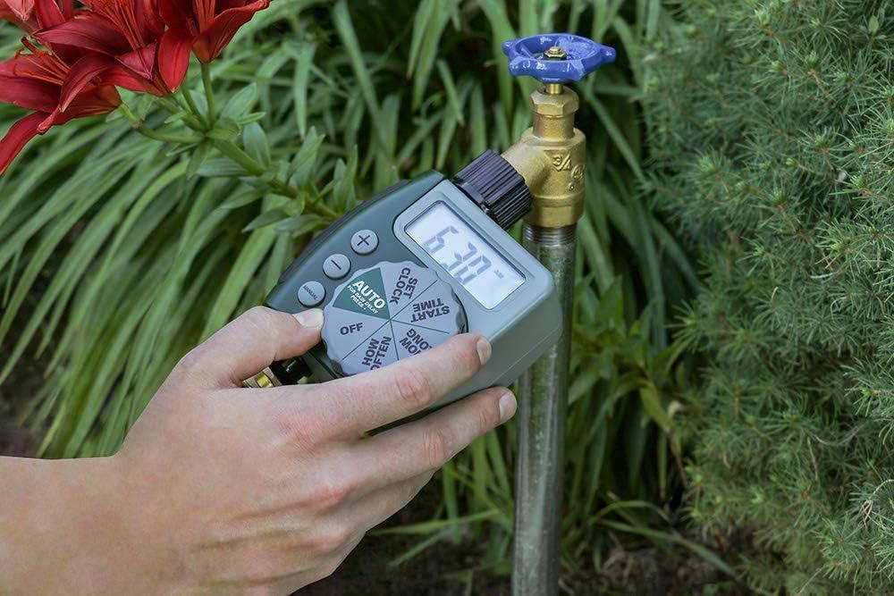 image:imageOrbit 56233D 3Outlet Digital Watering Timer 3 valves Black and Gray1 Outlet