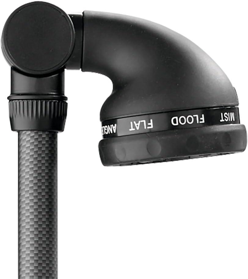 image:imageOrbit 56580Z 9 Pattern Turret Wand with Ratcheting Head 36 TitaniumGraphite
