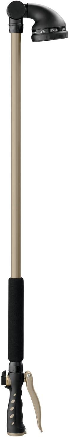 image:imageOrbit 56580Z 9 Pattern Turret Wand with Ratcheting Head 36 TitaniumTitanium