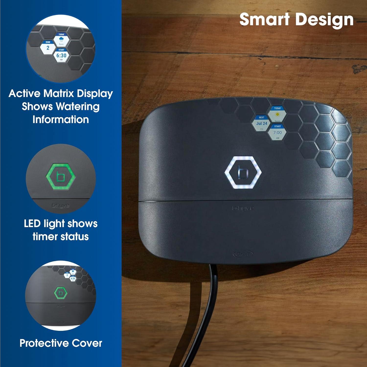 image:imageOrbit 57995 Bhyve XR 16Zone Smart IndoorOutdoor Sprinkler Controller16Zone