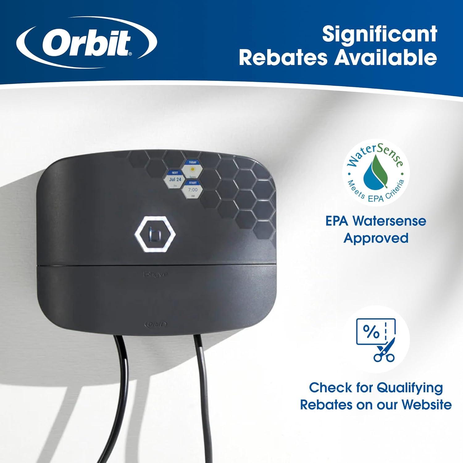 image:imageOrbit 57995 Bhyve XR 16Zone Smart IndoorOutdoor Sprinkler Controller16Zone