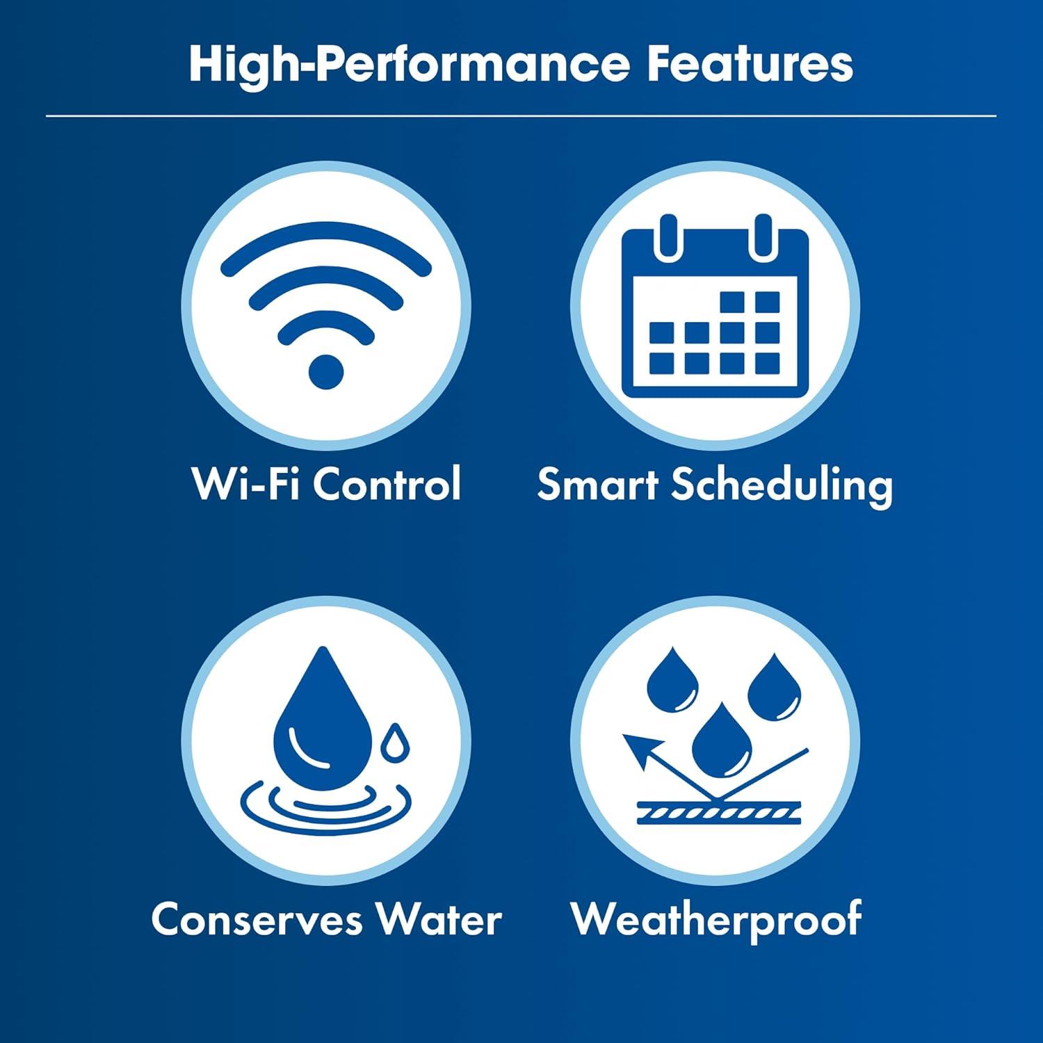 image:imageOrbit 57995 Bhyve XR 16Zone Smart IndoorOutdoor Sprinkler Controller8Zone