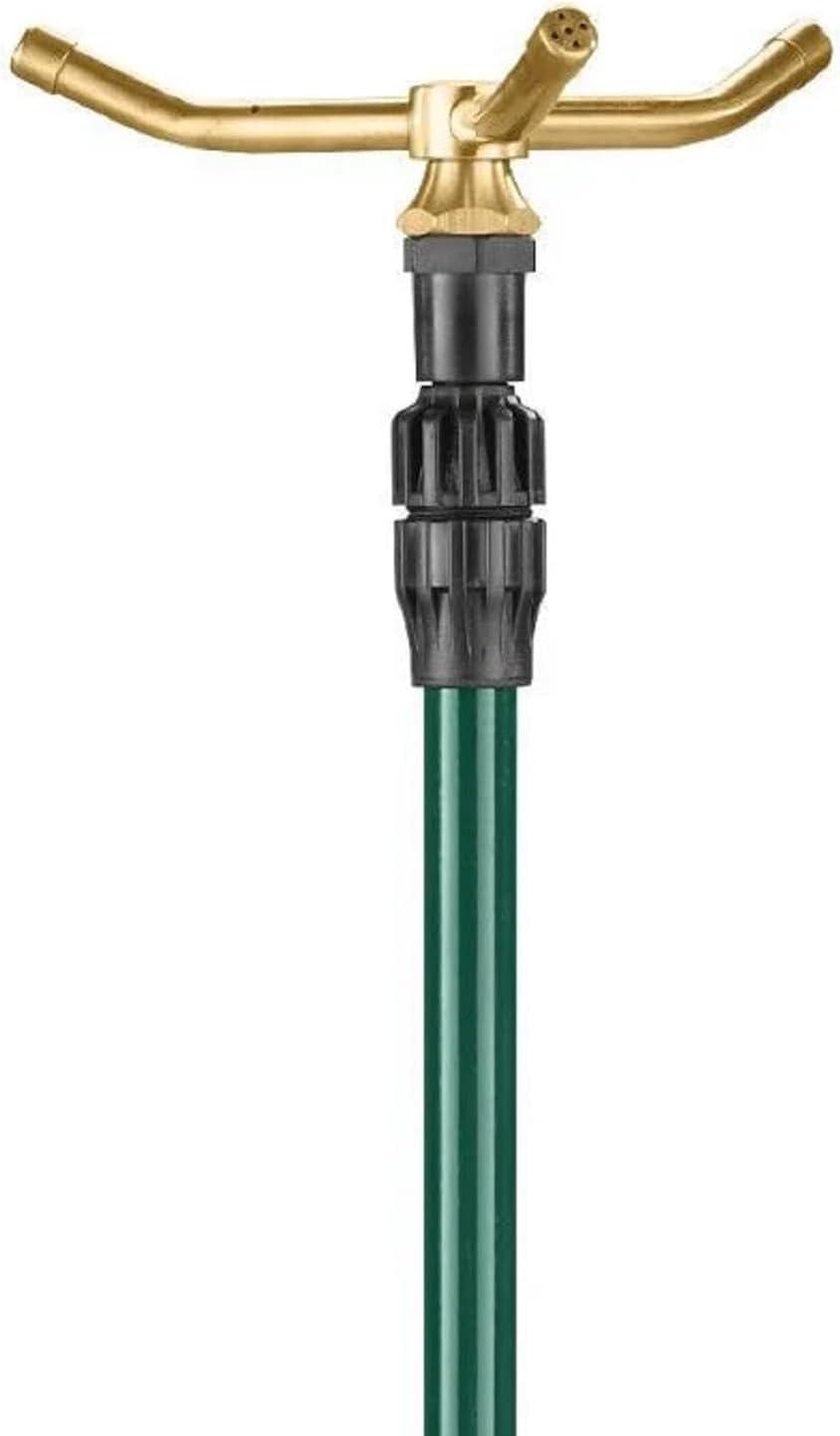 image:imageOrbit 58257N Lawn and Garden 3Arm Metal Sprinkler with Wheel Base4Pack HighRise