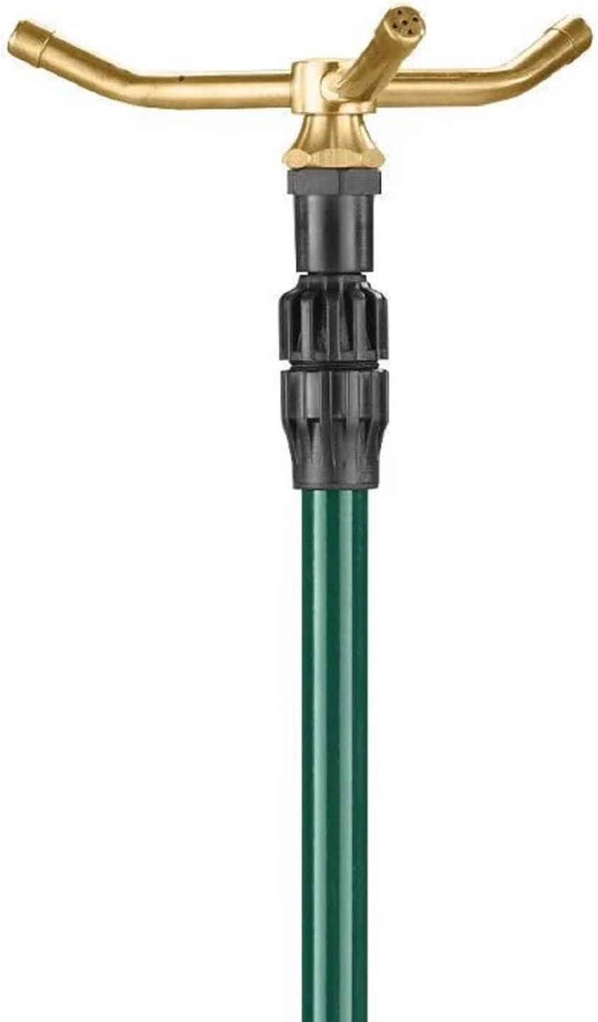 image:imageOrbit 58257N Lawn and Garden 3Arm Metal Sprinkler with Wheel BaseHighRise