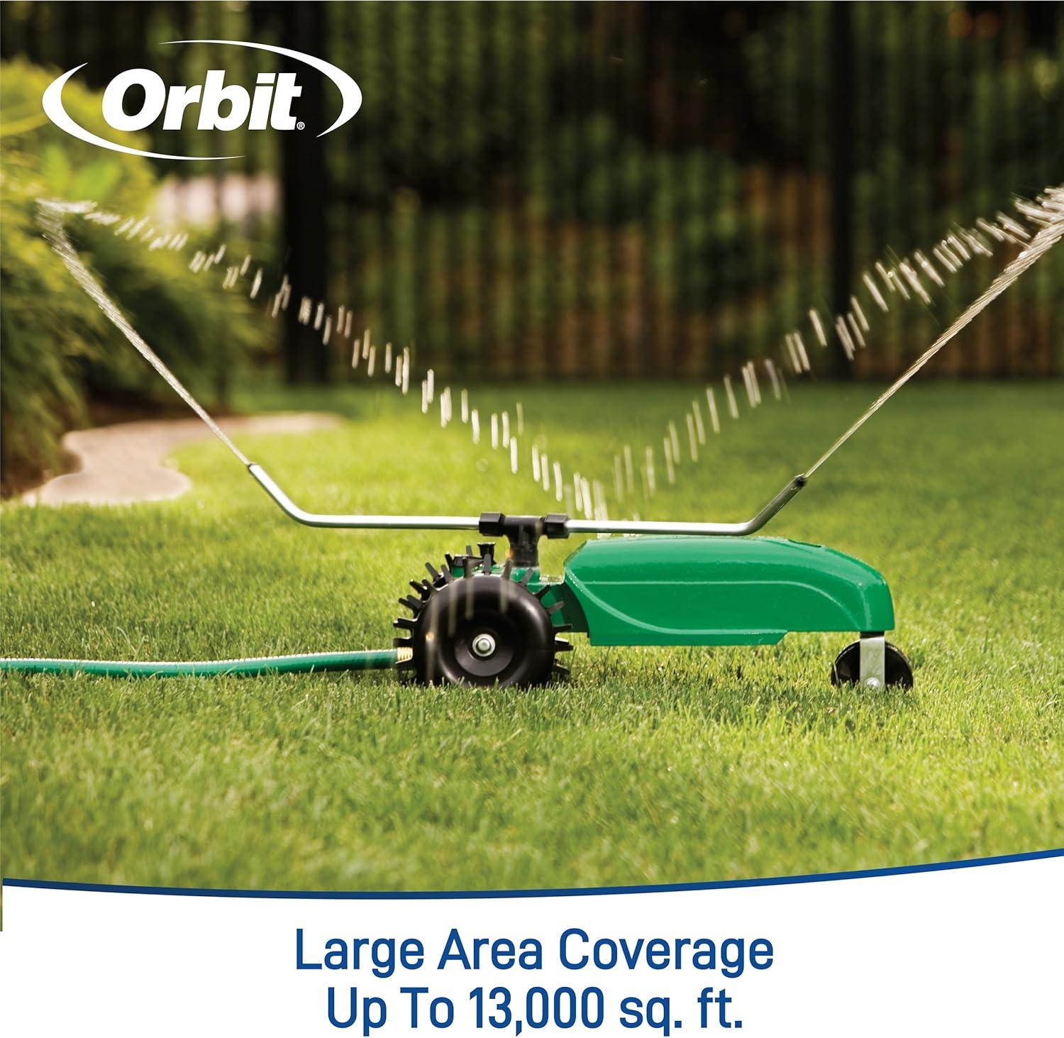 image:imageOrbit 58322 Traveling Tractor Water SprinklerTraveling Sprinkler