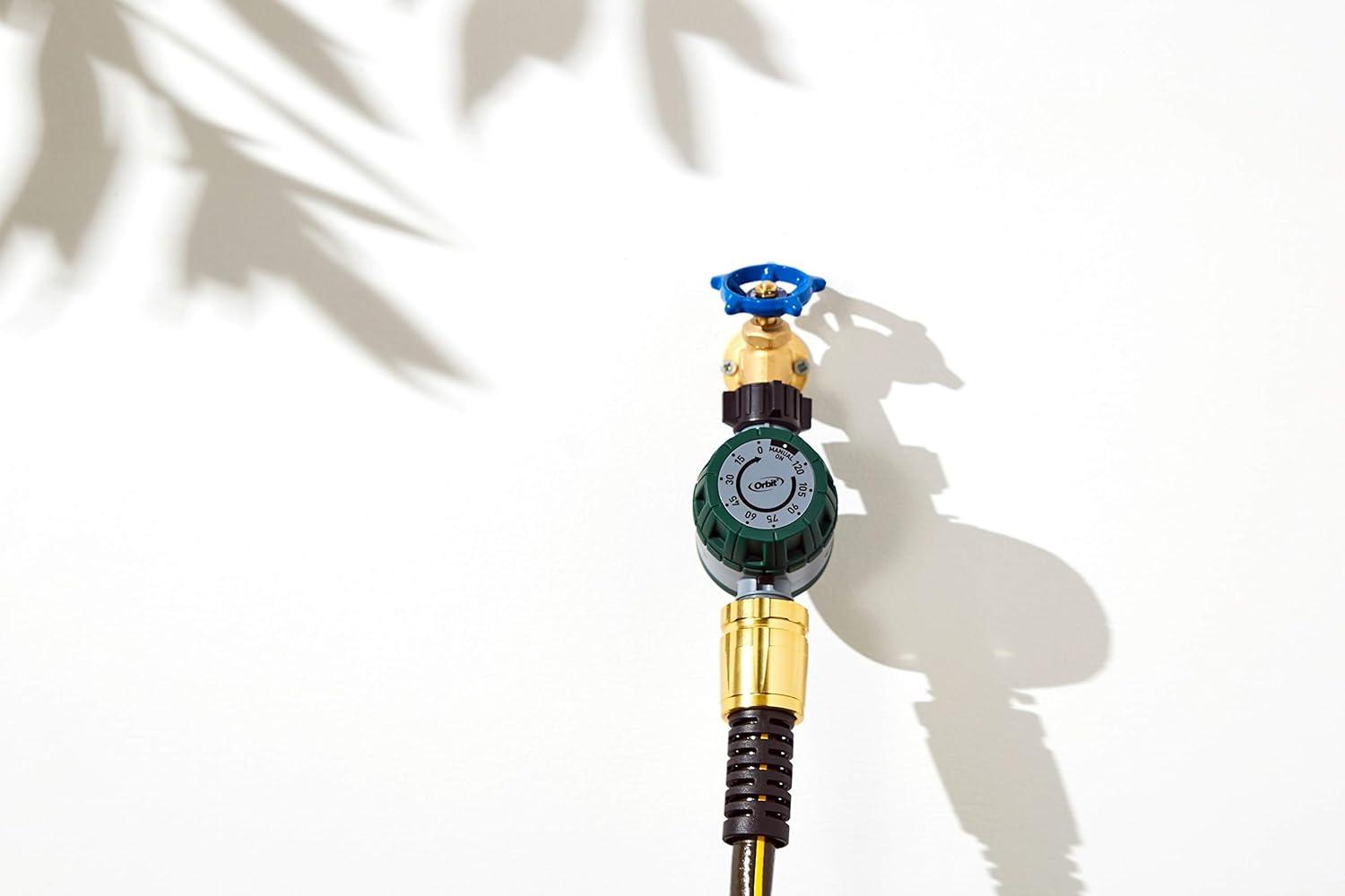 image:imageOrbit 62034 Mechanical Water Timer for Lawn and Garden WateringGreen