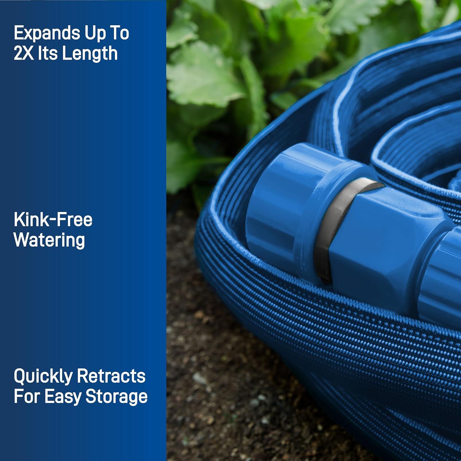 image:imageOrbit Aeroflex Expandable Garden Hose 100 Feet X 58 Inch