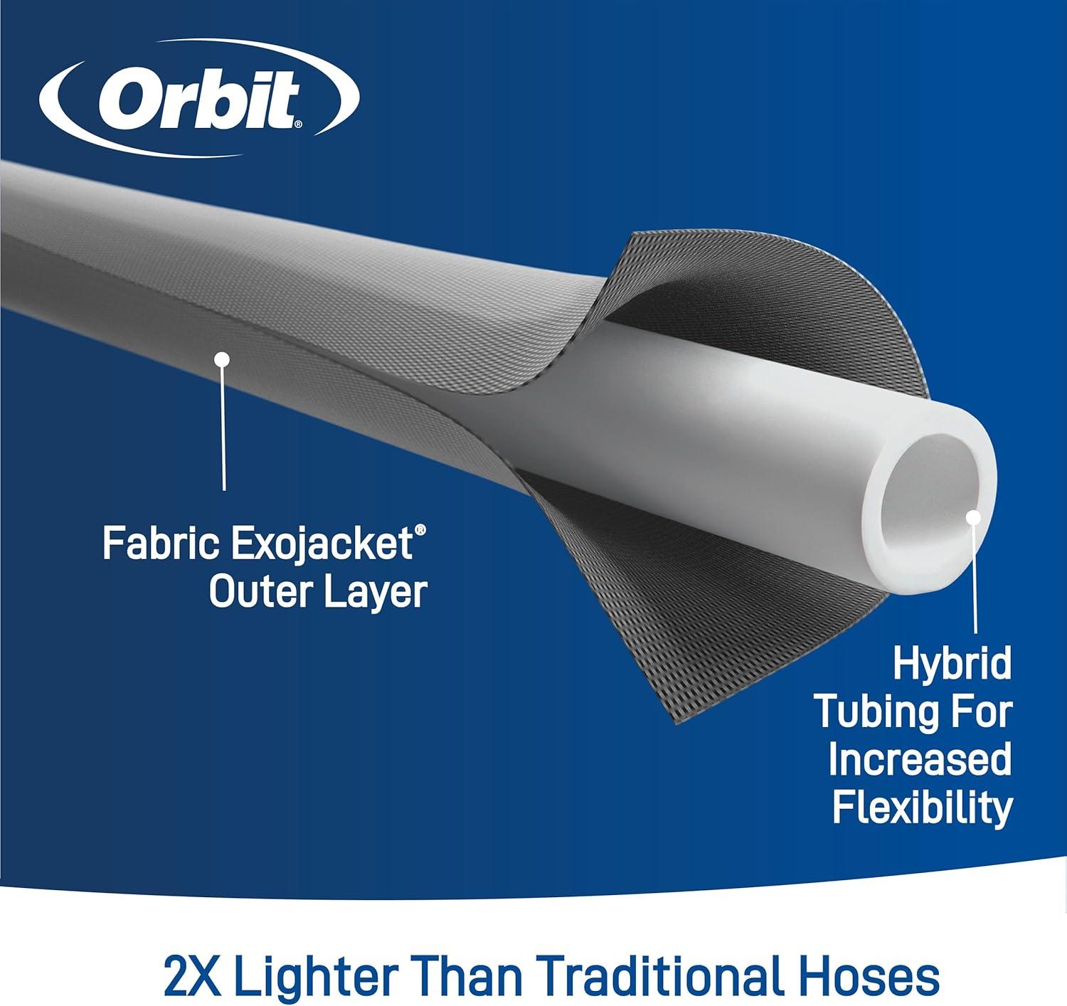 image:imageOrbit Pro ExoJacket Heavy Duty Water Hose 100Foot x 58InchExoJacket