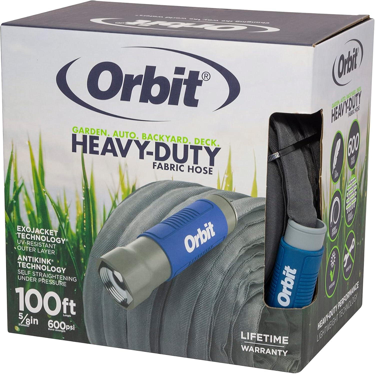 image:imageOrbit Pro ExoJacket Heavy Duty Water Hose 100Foot x 58InchExoJacket