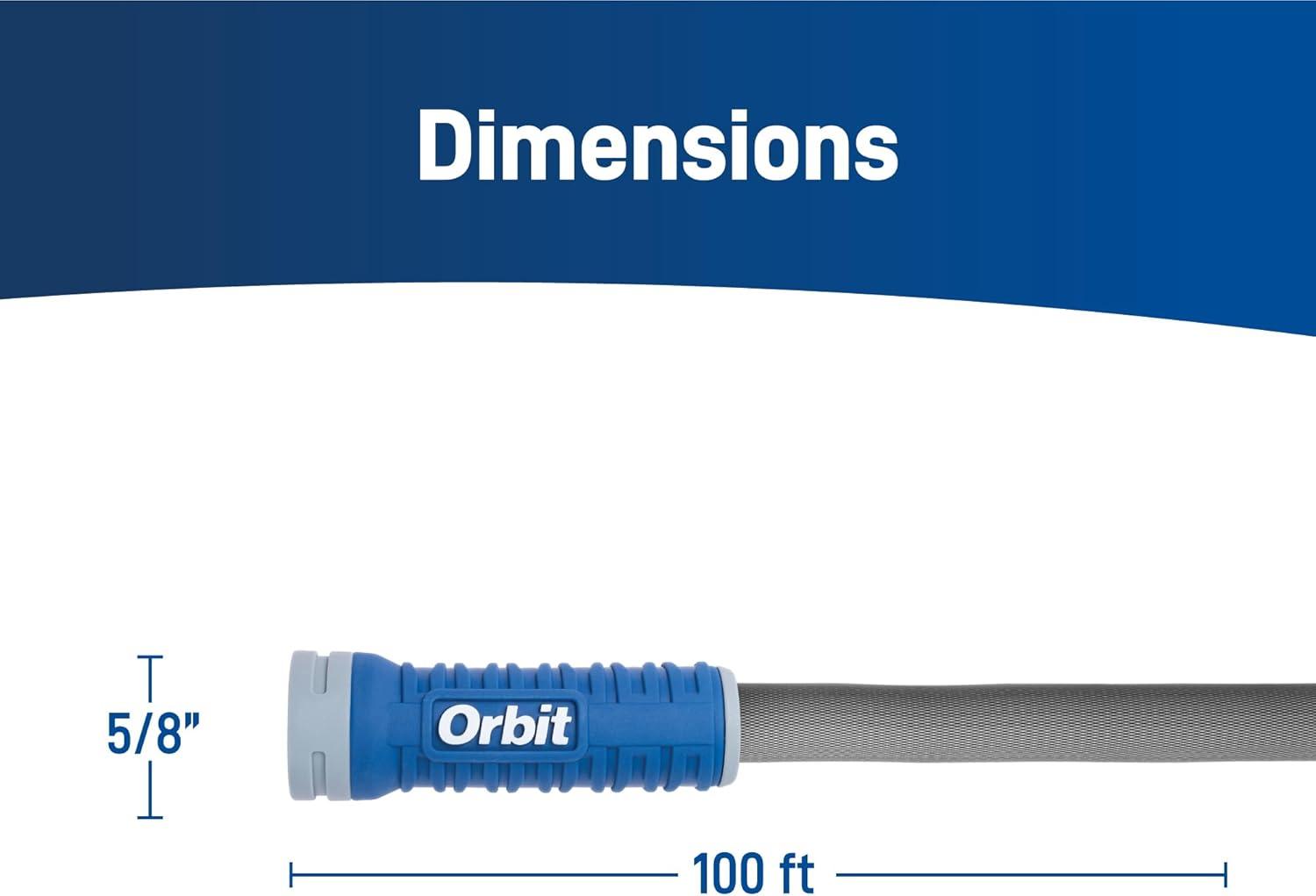 image:imageOrbit Pro ExoJacket Heavy Duty Water Hose 100Foot x 58InchExoJacket