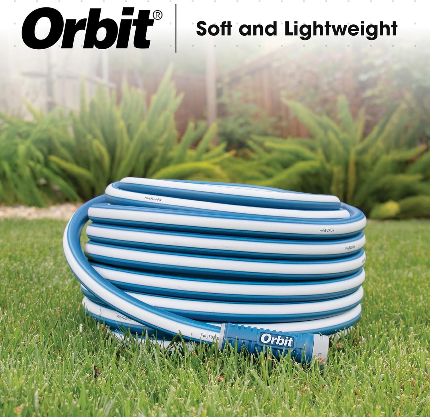 image:imageOrbit Pro ExoJacket Heavy Duty Water Hose 100Foot x 58InchPolyfusion