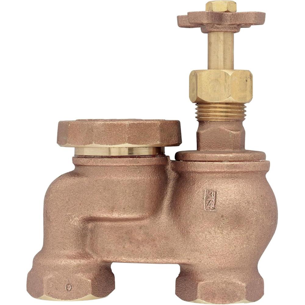 image:imageOrbit 51016 34 FPT Brass Manual AntiSiphon Sprinkler ValveBrass