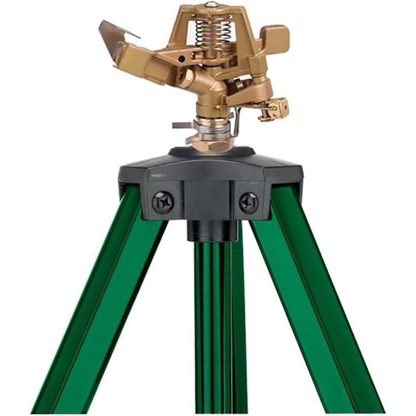 image:imageOrbit 56667Z Tripod Lawn Zinc Impact Sprinkler 360 Degree Rotating SprinklerZinc Impact Sprinkler