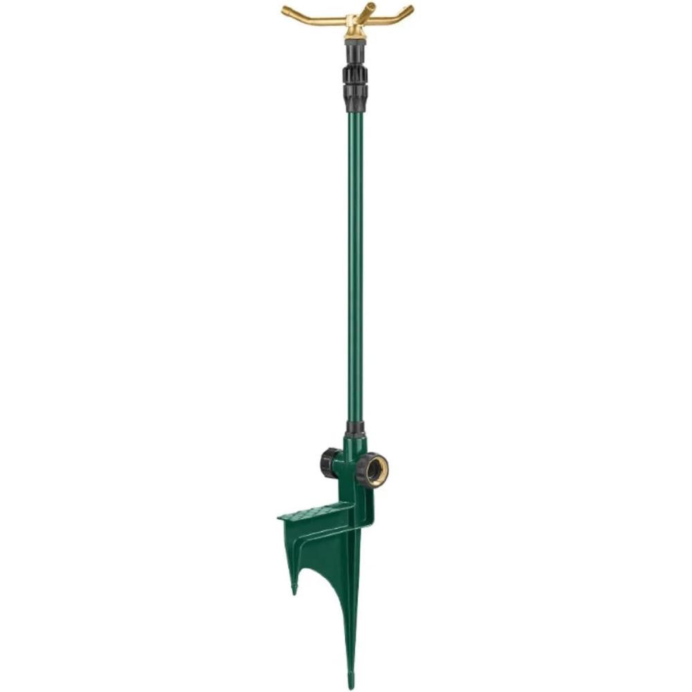 image:imageOrbit 58257N Lawn and Garden 3Arm Metal Sprinkler with Wheel Base4Pack HighRise