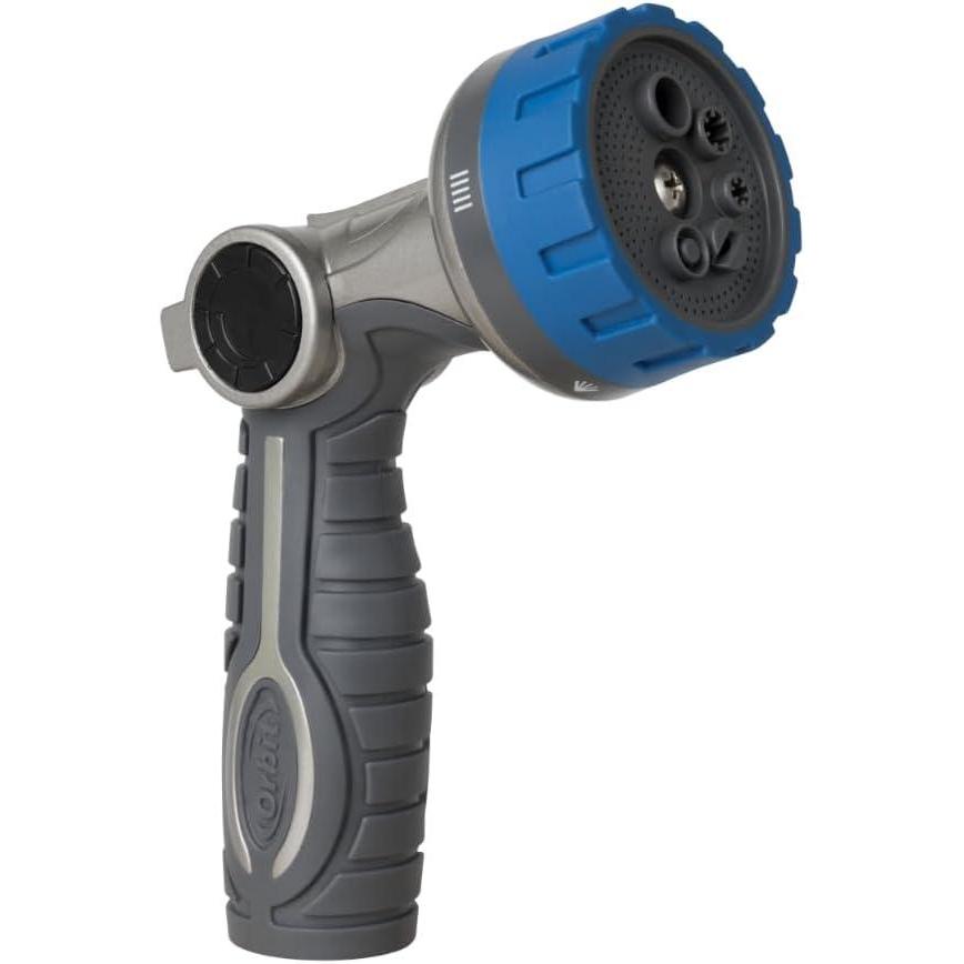 image:imageOrbit 58984 Thumb Control DGrip Contractor Adjustable Pistol Brass Spray Nozzle black6Pattern