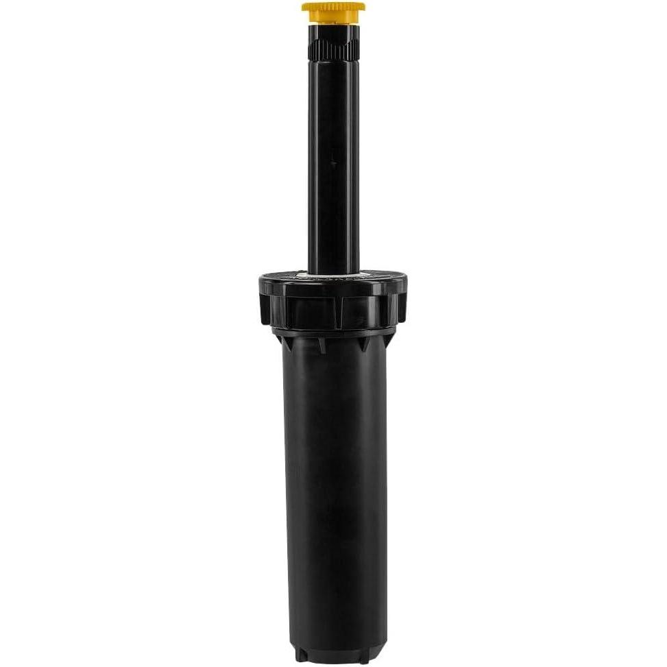 image:imageOrbit 80314 4inch Professional PressureRegulating PopUp Spray Head Sprinkler with 15Foot Brass Nozzle Half SprayAdjustable