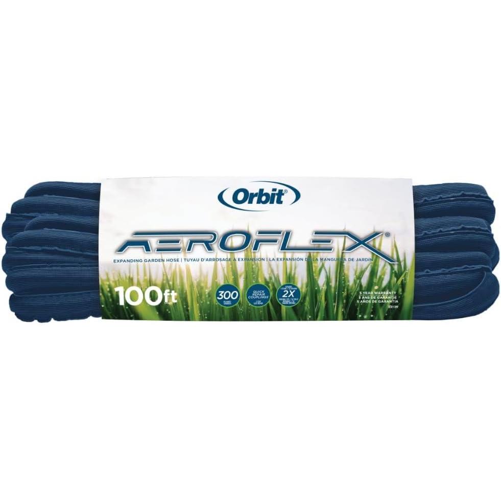 image:imageOrbit Aeroflex Expandable Garden Hose 100 Feet X 58 Inch