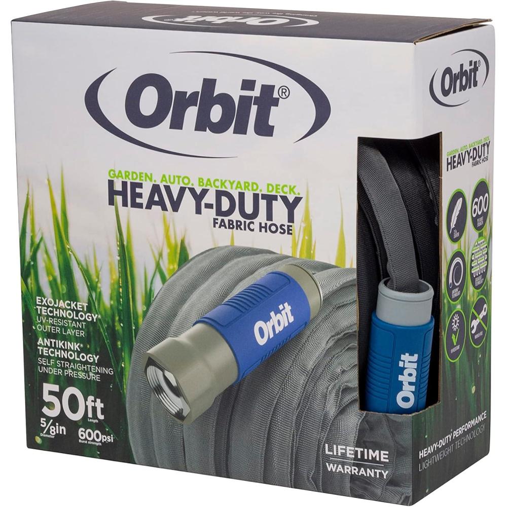 image:imageOrbit Pro ExoJacket Heavy Duty Water Hose 100Foot x 58InchExoJacket
