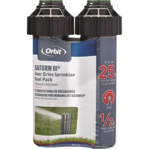 Orbit 55469 Saturn III Gear-Drive Rotor Water Sprinkler (2-Pack)(24-Pack)