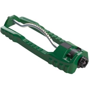 Orbit 56762 Oscillating Water Sprinkler for Lawn and Garden with Stable Base and Custom Pattern Dial (Waters up to 3,800 Square Feet)(Green)