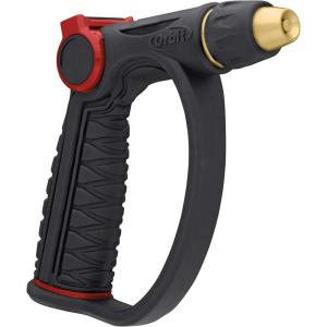 Orbit 58984 Thumb Control D-Grip Contractor Adjustable Pistol Brass Spray Nozzle, black(G-Drip)