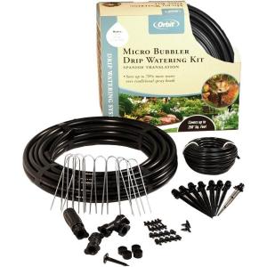 Orbit 69535 Shrub and Flower Bed Drip Kit with Programmable Hose Watering Timer(Without Timer)