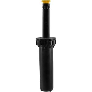 Orbit 80314 4-inch Professional Pressure-Regulating Pop-Up Spray Head Sprinkler with 15-Foot Brass Nozzle, Half Spray(Adjustable)