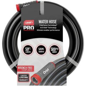 Orbit Pro ExoJacket Heavy Duty Water Hose (100-Foot x 5/8-Inch)(Pro Polyfusion)