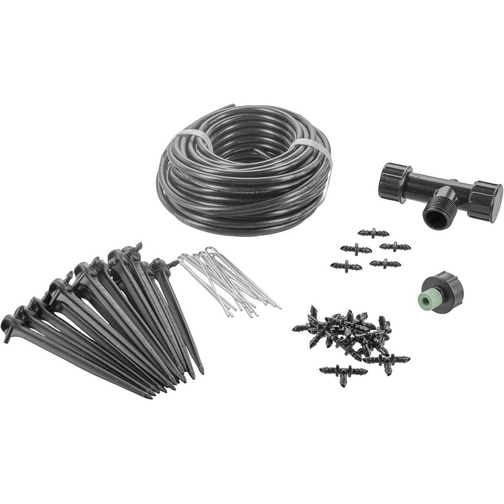 image:imageOrbit 91944 Tomato Garden Drip Irrigation System  Complete 10Plant Watering Kit with PushConnect Fittings WaterSaving Design for Vegetables amp Garden BoxesWithout Timer