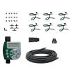 image:imageOrbit 56318 Hanging Basket Drip Irrigation Drip Watering Kit with 1Outlet Digital Hose Faucet Sprinkler Timer1Pack