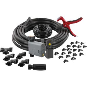 Orbit 61014 Automatic Garden Box Irrigation System – Complete 64 Sq Ft Coverage Kit with Digital Hose Timer & Quick-Connects(64 square feet)