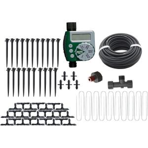 Orbit 91944 Tomato Garden Drip Irrigation System – Complete 10-Plant Watering Kit with Push-Connect Fittings, Water-Saving Design for Vegetables & Garden Boxes(Traditional Timer)
